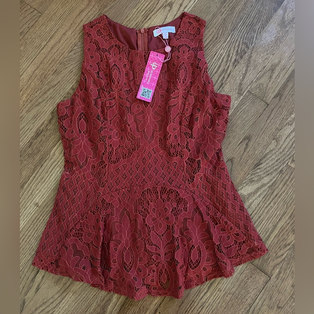 Ultra Pink beautiful tank top Medium